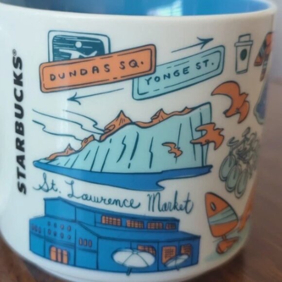 Starbucks TORONTO Mug Been There Series Coffee Tea 14oz - Picture 3 of 5